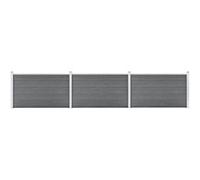 vidaXL Schutting 526x106 cm HKC grijs3053248 G