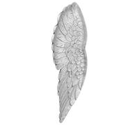 vidaXL Sculpture d'ailes Argent 17 x 5 x 59 cm Aluminium