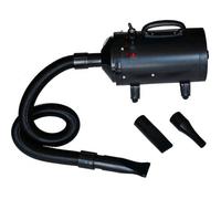 vidaXL Sèche-cheveux pour chien avec 3 buses Noir 2400 W