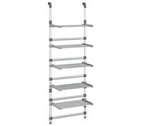 vidaXL Séchoir à Linge Suspendu à 5 Niveaux Séchoir à Linge Support de Séchage des Vêtements Etendoir à Linge Hauteur Réglable Aluminium