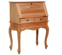 vidaXL Secrétaire 78×42×103 cm bois massif acajou