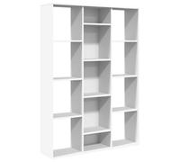 vidaXL Séparateur de pièce/Bibliothèque Blanc 100x24x140 cm