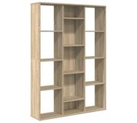 vidaXL Séparateur de pièce / Bibliothèque moderne 100x24x140 cm Chêne Sonoma