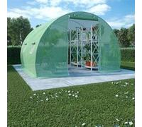 vidaXL Serre de jardin 45534 300×300×200 cm Vert en acier galvanisé pour légumes
