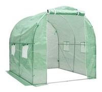 vidaXL Serre 4 m² 2x2x2 m Vert G