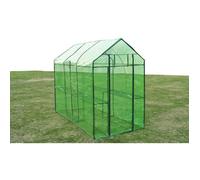 vidaXL Serre Acier XL Serre d'Extérieur de Jardin Abri Plantes Maison Terrasse 40618