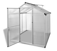 Vidaxl Serre Aluminium Renforcé 3,46 M² Vert