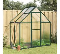Vidaxl Serre Avec Cadre De Base Vert 169x114x195 Cm Aluminium