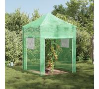 Vidaxl Serre Avec Toit Vert 200 X 200 X 300 Cm Acier
