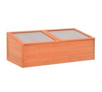 vidaXL Serre de jardin châssis froid en bois pour légumes et fruits