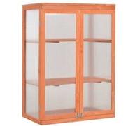 Vidaxl Serre Bois 75x47x109 Cm