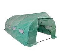 vidaXL Serre Portable avec Cadre en Acier 18 m² Serre de Jardin Plantes Fleurs 42911