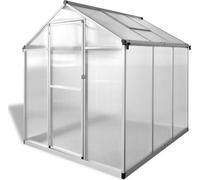 vidaXL Serre Renforcée Aluminium 3,46 m³