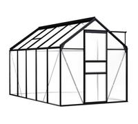vidaXL Serre Tente Abri Plantes Serre à Fleurs Serre à Plantes Serre de Jardin Serre d'Extérieur Arrière-cour Anthracite 48211