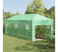 Vidaxl Serre Walk-In Avec Cadre Pop-Up Vert 870x290x315 Cm Acier