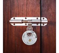 vidaXL Serrures Discus avec Clés 2 pcs Argent 8 x 2.8 x 8 cm, Solutions de bureau, design circulaire, espaces transitionnels, matériaux durables pour des environnements de travail efficaces et collabo