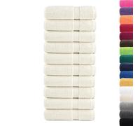 vidaXL Serviettes de Bain de Qualité Supérieure 10 pcs, Serviettes de Douche, Draps de Bain, Serviettes d'Invité de Toilette, 600g/m²
