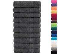 vidaXL Serviettes de Bain de Qualité Supérieure 10 pcs, Serviettes de Douche, Draps de Bain, Serviettes d'Invité de Toilette, 600g/m²