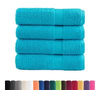 vidaXL Serviettes de Bain de Qualité Supérieure 4 pcs, Serviettes de Douche, Draps de Bain, Serviettes d'Invité de Toilette, 600g/m²
