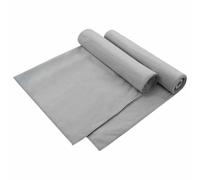 vidaXL Serviettes de chaise d'extérieur 2 pcs Gris foncé 130 x 60 cm, Design de jardin et de terrasse, Espaces rectangulaires, Mobilier moderne, Matériaux légers pour espaces de vie en extérieur, 2 op