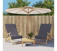 Vidaxl Serviettes De Plage 2 Pcs Anthracite 60x135 Cm Tissu 400 Gsm