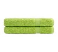 Vidaxl Serviettes De Qualité Supérieure Solund 2 Pcs Vert Pomme
