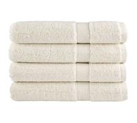 vidaXL Serviettes de qualité supérieure SOLUND 4 pcs crème 600 g/m²