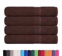 Serviette de Visage Essuie-main Cuisine Salle de Bain Bain 100% Coton vidaXL