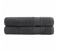Serviettes de Sauna de Qualité Supérieure SOLUND Draps de Bain 2 pcs vidaXL