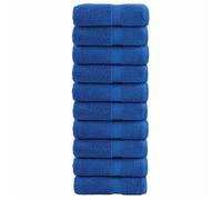 vidaXL Serviettes d'invité de Qualité Supérieure 10 pcs, Draps de Bain, Essuie-mains, Serviette de Visage Salle de Bain, 137184