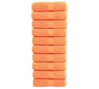 vidaXL Serviettes d'invité de Qualité Supérieure 10 pcs, Draps de Bain, Essuie-mains, Serviette de Visage Salle de Bain, 137376