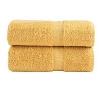 Vidaxl Serviettes D'invité De Qualité Supérieure Solund 2 Pcs Doré