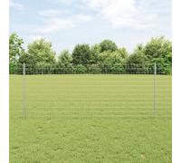 Vidaxl Set Clôture Euro Set De 2 Acier Galvanisé Standard Robuste