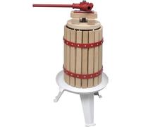 vidaXL Set de 2 pressoirs à fruits et à vin et d'un broyeur