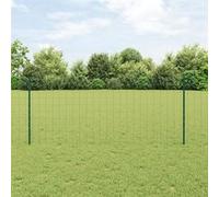 Set de clôture de jardin Set de 2 Vert Acier 25 x 1 m Durable 3336027