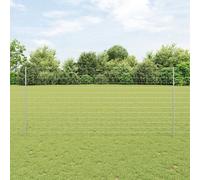 Vidaxl Set De Clôture Euro Set De 2 Acier Galvanisé 10 X 1,4 M