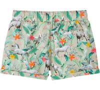 vidaXL Short pour enfants avec cordon de serrage Kaki clair 128
