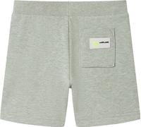 vidaXL Short pour enfants avec cordon de serrage Kaki clair Mélange 92