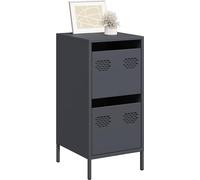 vidaXL Sideboard Anthracite 35x39x73,5 cm Acier laminé à froid