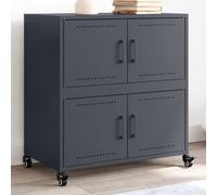 vidaXL Sideboard Anthracite 68,5x39x72 cm Acier