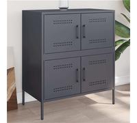 vidaXL Sideboard Anthracite 68x39x79 cm Acier