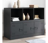 vidaXL Sideboard Anthracite 99x39x73 cm Acier