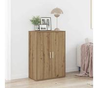 Vidaxl Buffet Chêne Artisanal 60x31x84 Cm Bois D'ingénierie