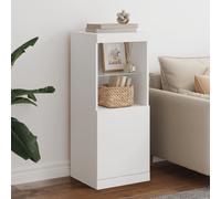 vidaXL Sideboard avec éclairage LED blanc 41x37x100 cm