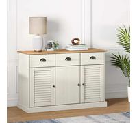 vidaXL Sideboard avec tiroirs VIGO 113x40x75 cm Pin massif