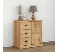 vidaXL Sideboard avec tiroirs VIGO 78x40x75 cm pin massif