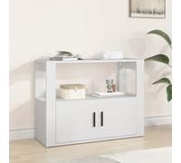 vidaXL Sideboard Blanc 80x30x60 cm Bois composite