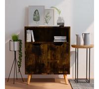 vidaXL Sideboard chêne fumé 60x30x72 cm bois composite