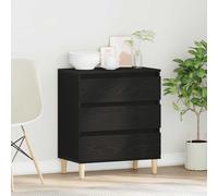 vidaXL Sideboard Chêne noir 60 x 35 x 70 cm Bois composite