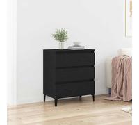 vidaXL Sideboard Chêne noir 60x35x70 cm Bois composite